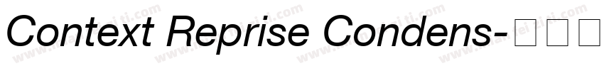 Context Reprise Condens字体转换